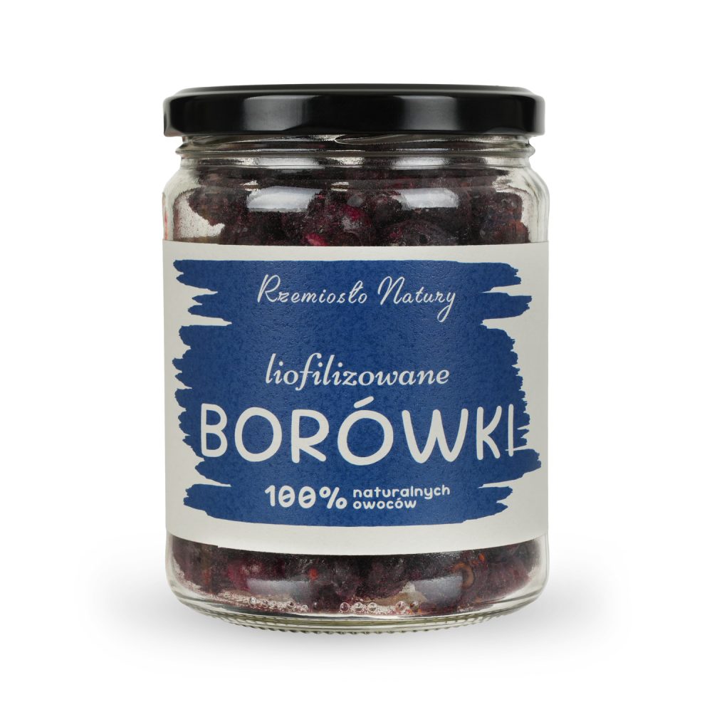 Borówki liofilizowane